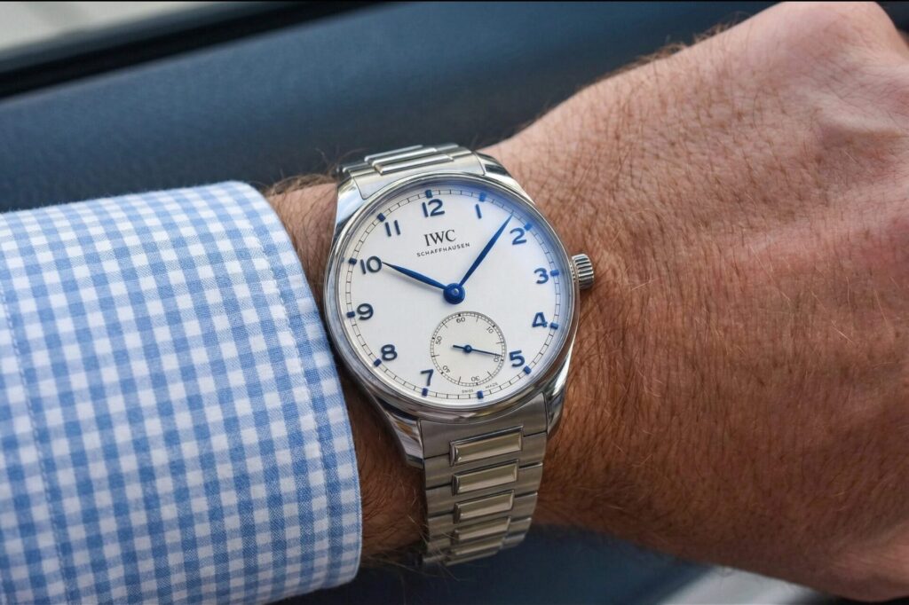 IWC Portugieser sat na ruci - primjer vodootpornog sata